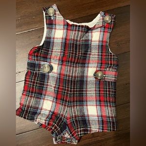 Smock Candy Red Romper